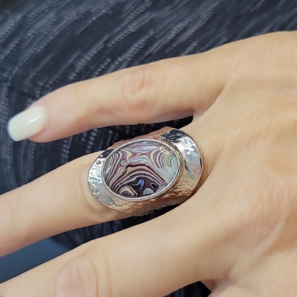 FORDITE BOLD BOHO STATEMENT RING